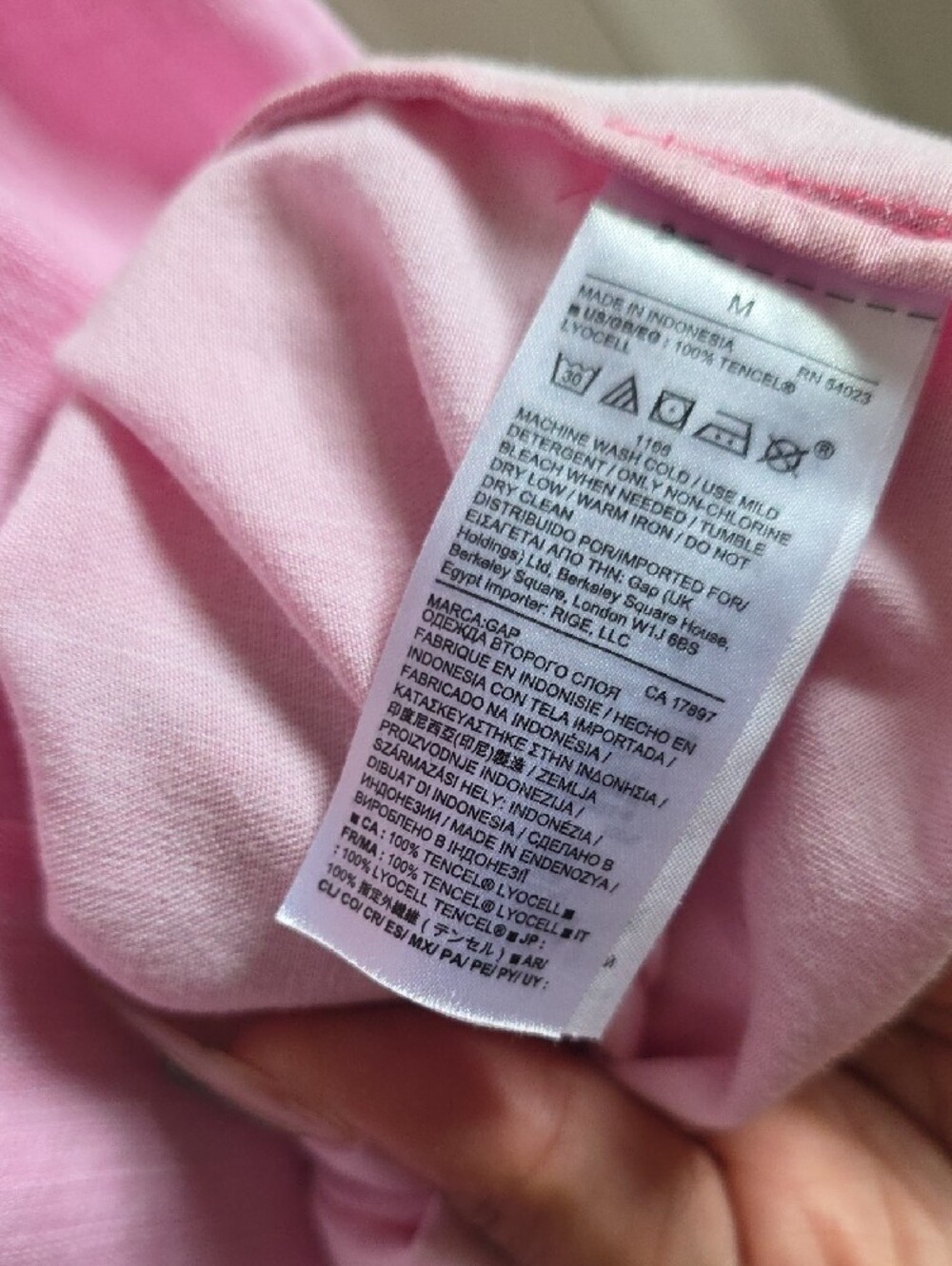 GAP- Pink Denim Dress - Picture 6 of 6